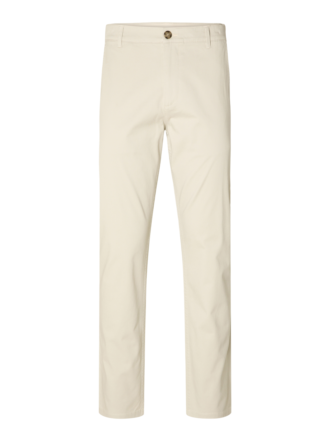 Slim Bill Flex Bukser - Beige/ Moonstruck